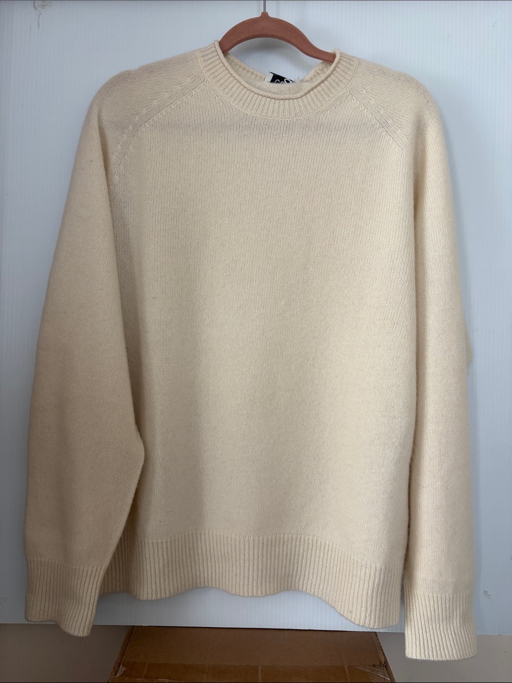 COS RELAXED-FIT PURE CASHMERE SWEATER